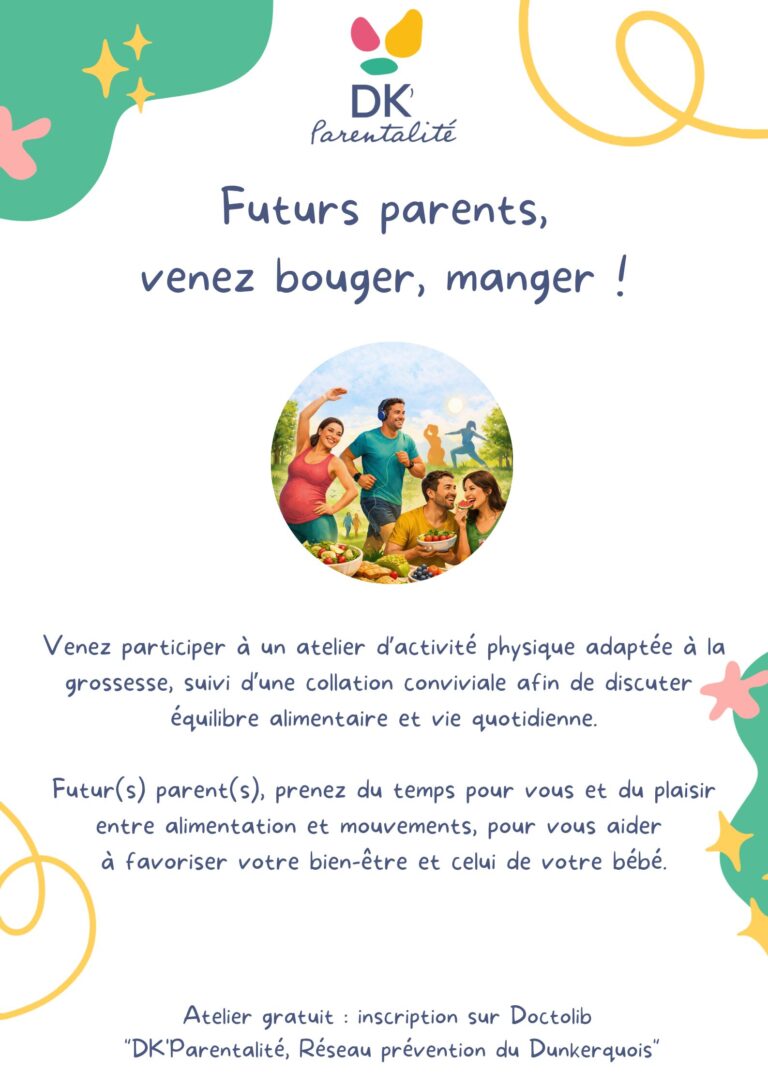 Futurs parents, venez bouger, manger